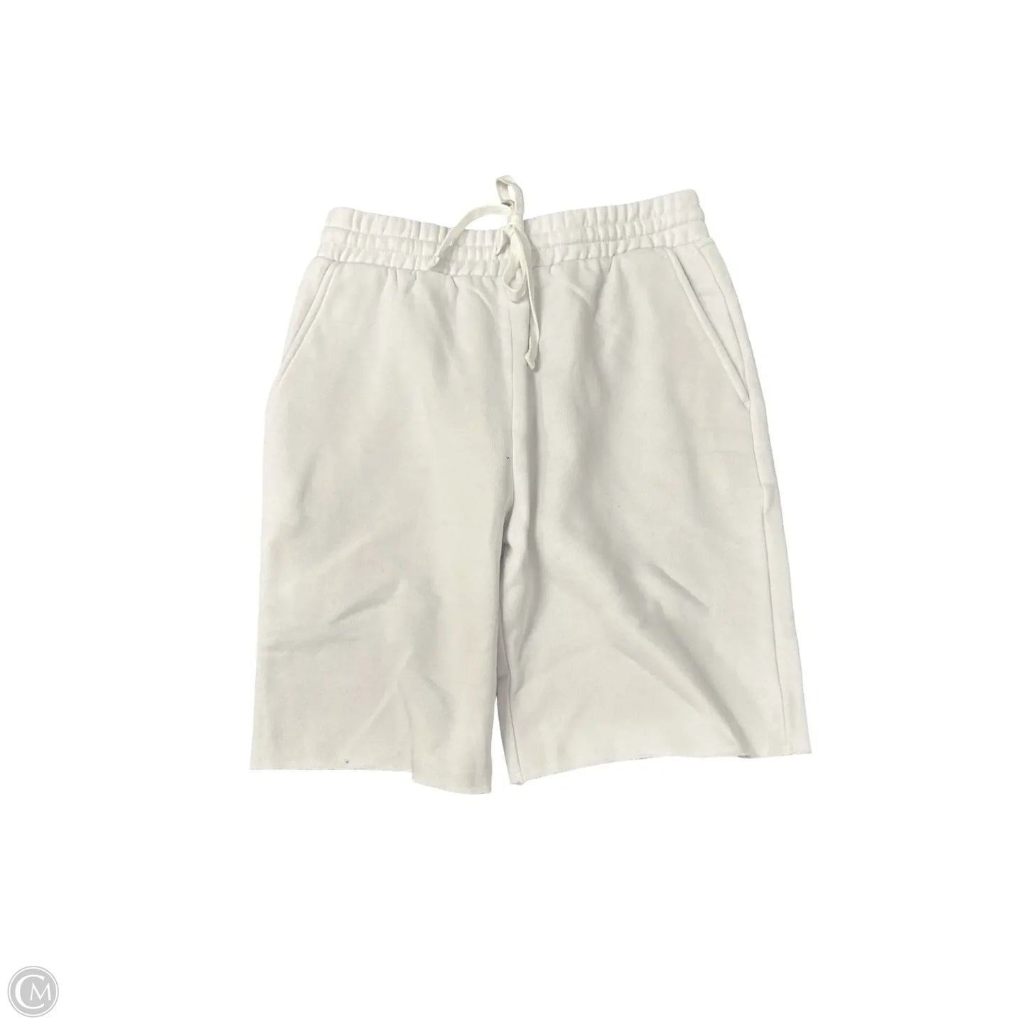 Shorts By The Drop In White, Size: S