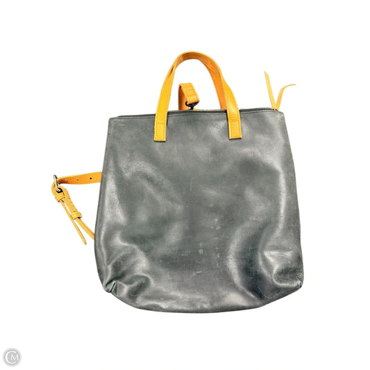 Backpack Leather By Cmb, Size: Medium