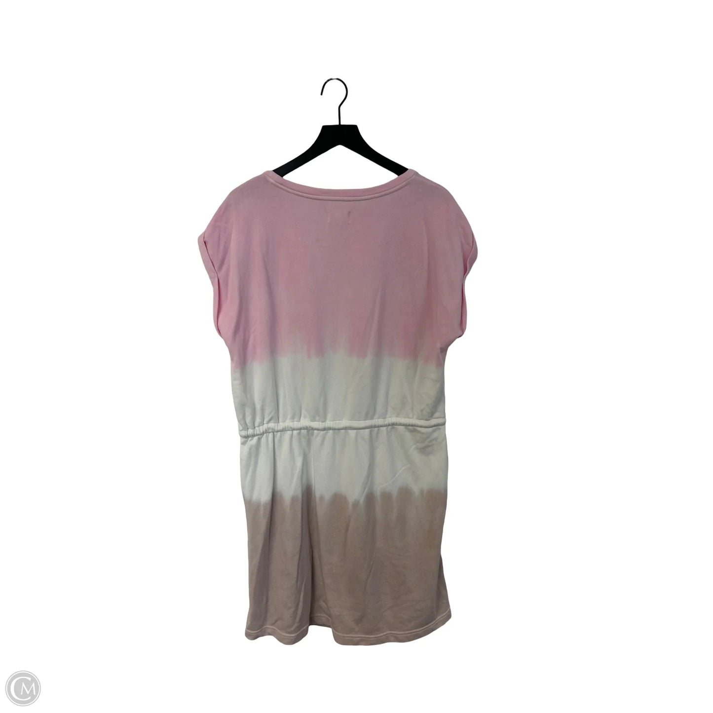 Dress Casual Midi By Lou And Grey In Pink & Tan, Size: Xl
