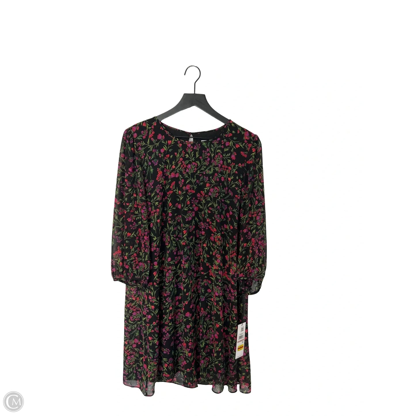 Dress Casual Short By Calvin Klein In Floral Print, Size: 12