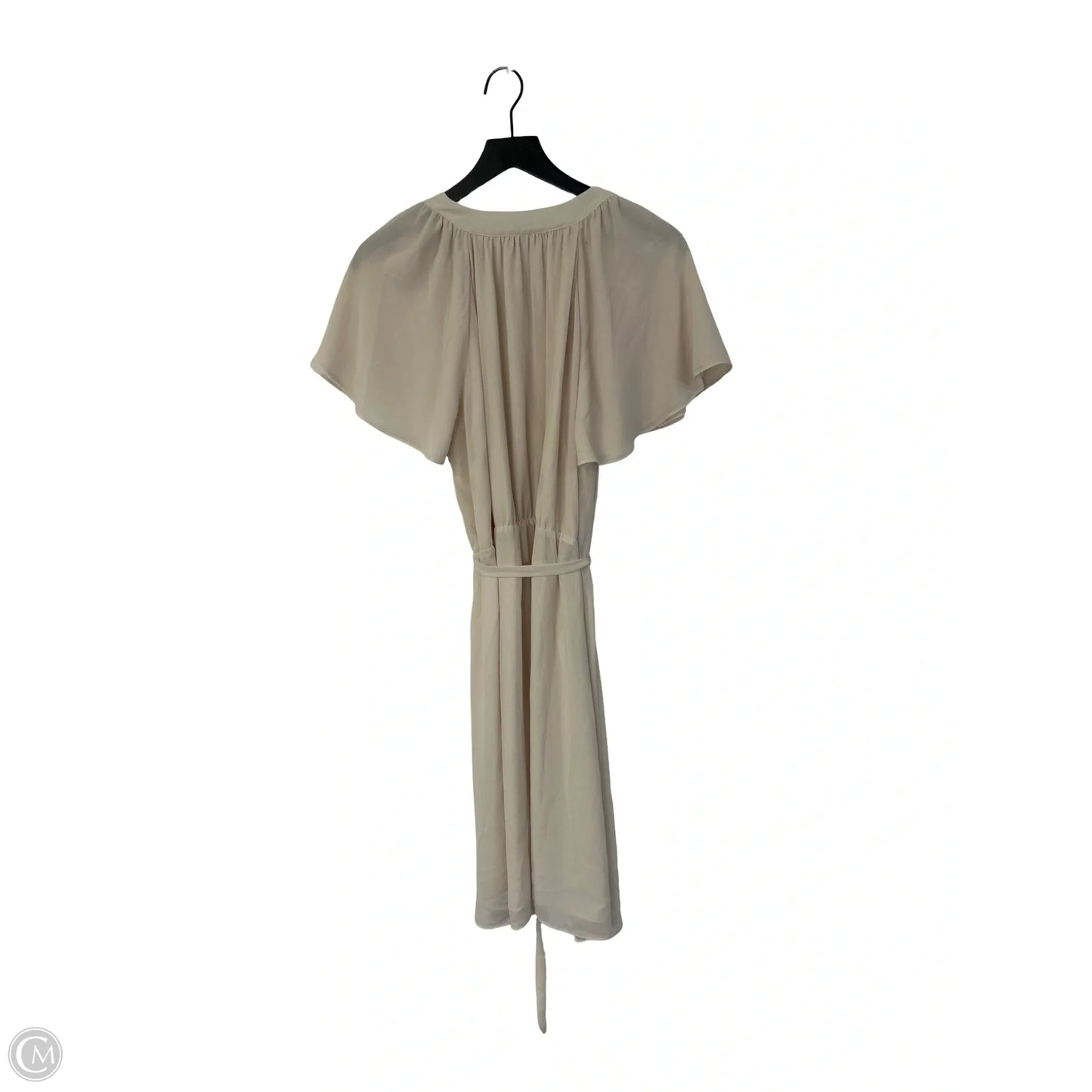 Dress Casual Short By H&m In Cream, Size: L