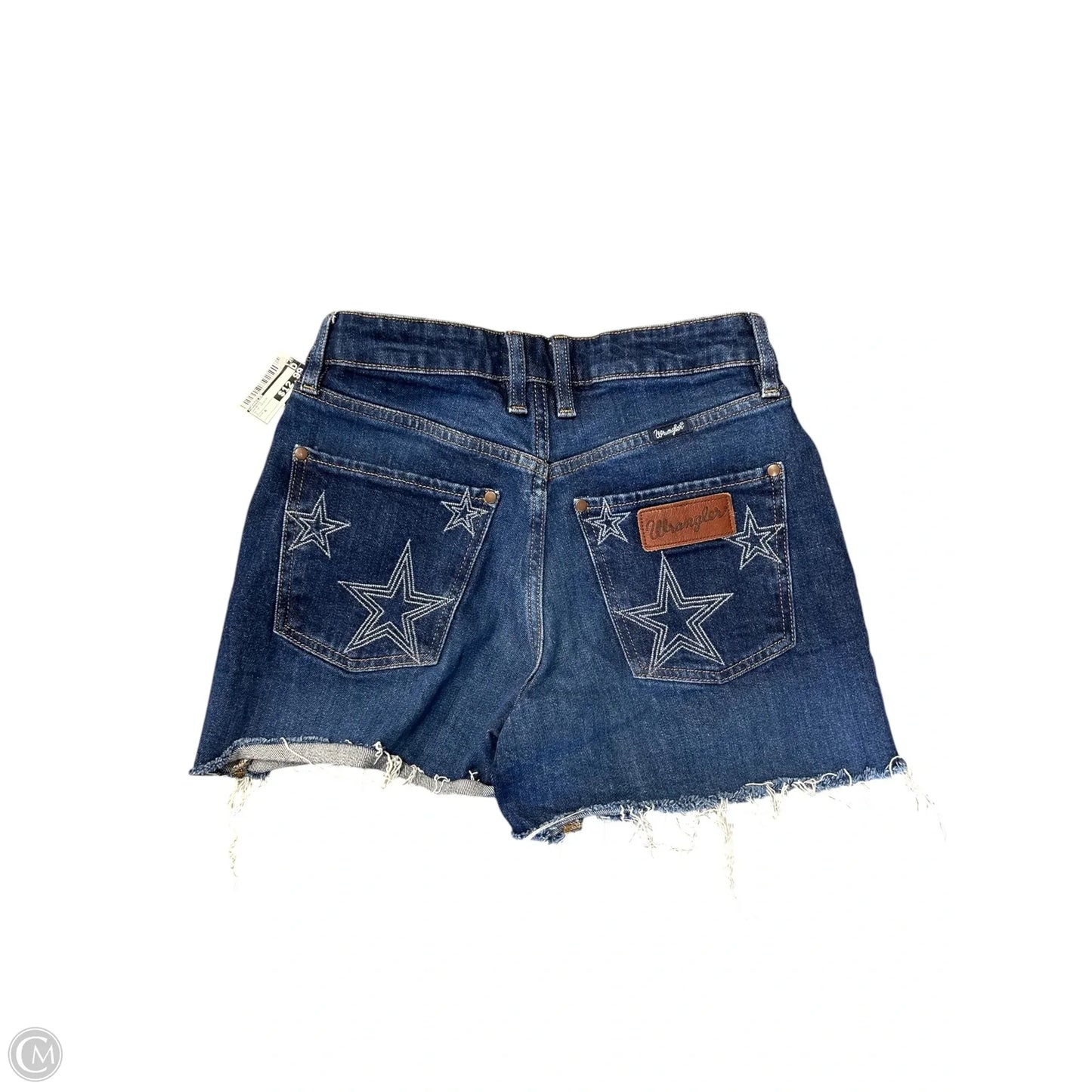 Shorts By Wrangler In Blue Denim, Size: 4
