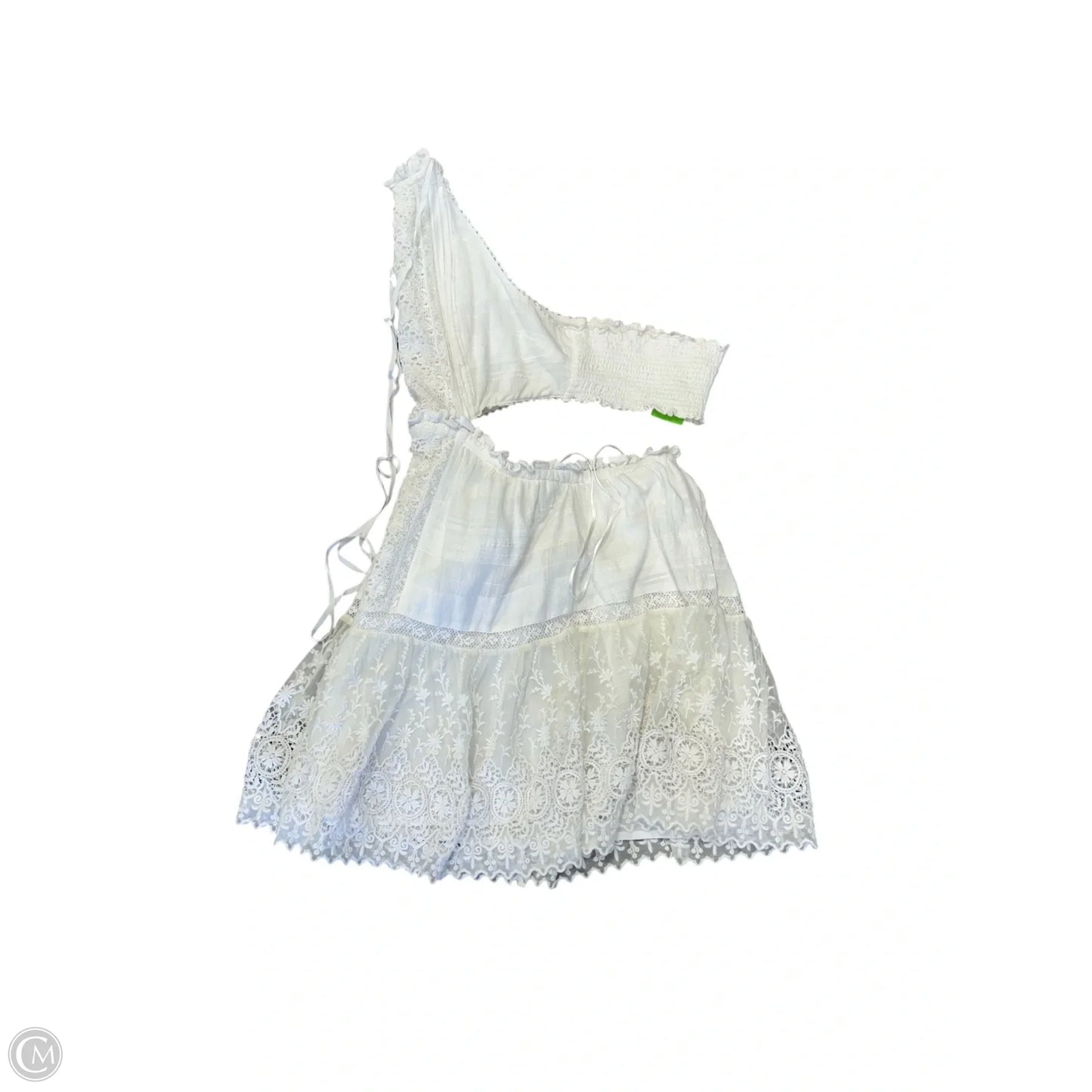 Dress Casual Short By Loveshackfancy In White, Size: Xs