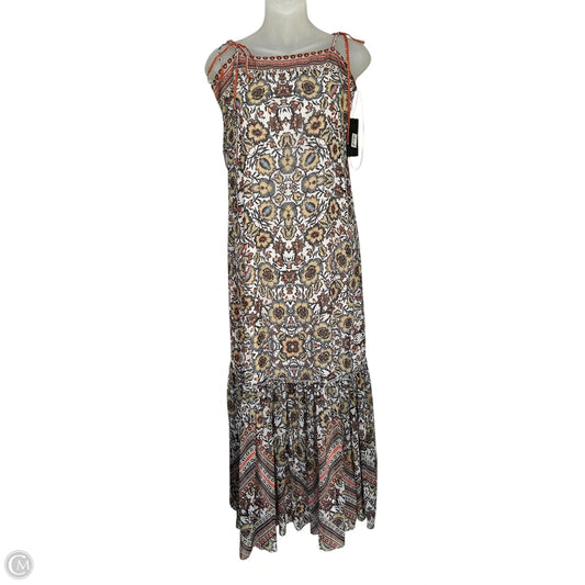 Dress Casual Maxi By Guess In Floral Print, Size: S