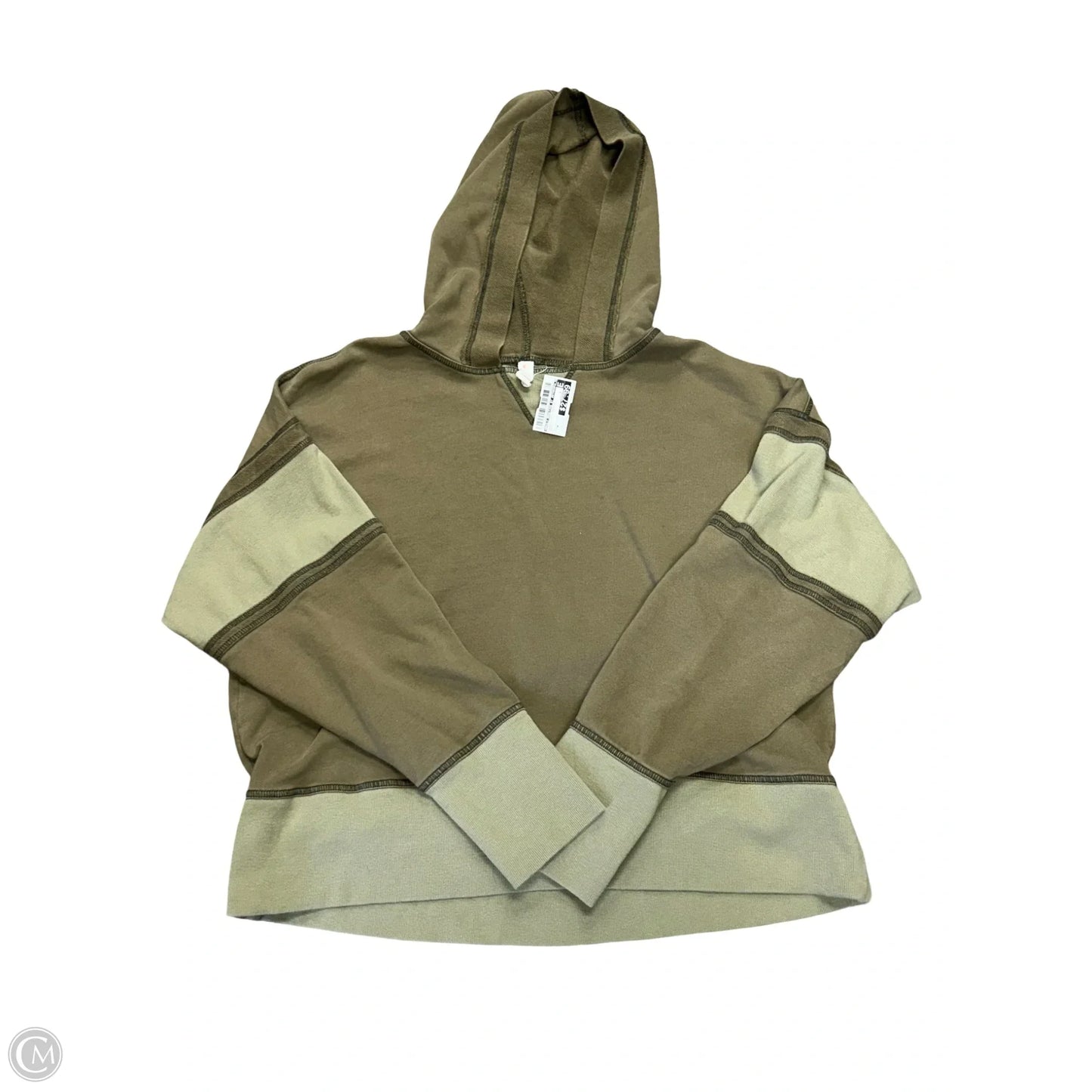 Sweatshirt Hoodie By Daily Practice By Anthropologie In Green, Size: M