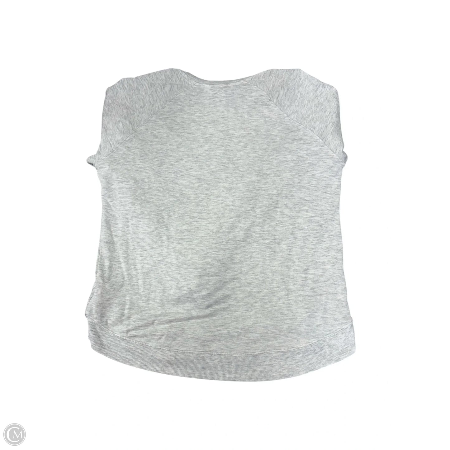 Athletic Top Long Sleeve Crewneck By Athleta In Grey, Size: S