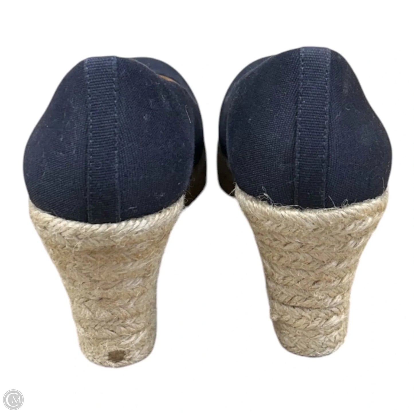 Shoes Heels Wedge By J. Crew In Navy, Size: 7