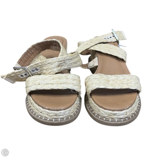 Sandals Flats By Universal Thread In Tan, Size: 9