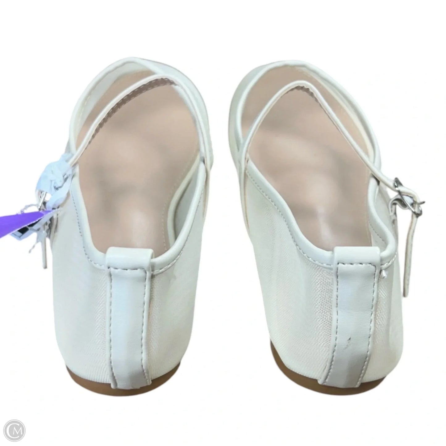 Shoes Flats By Top Moda In Cream, Size: 8