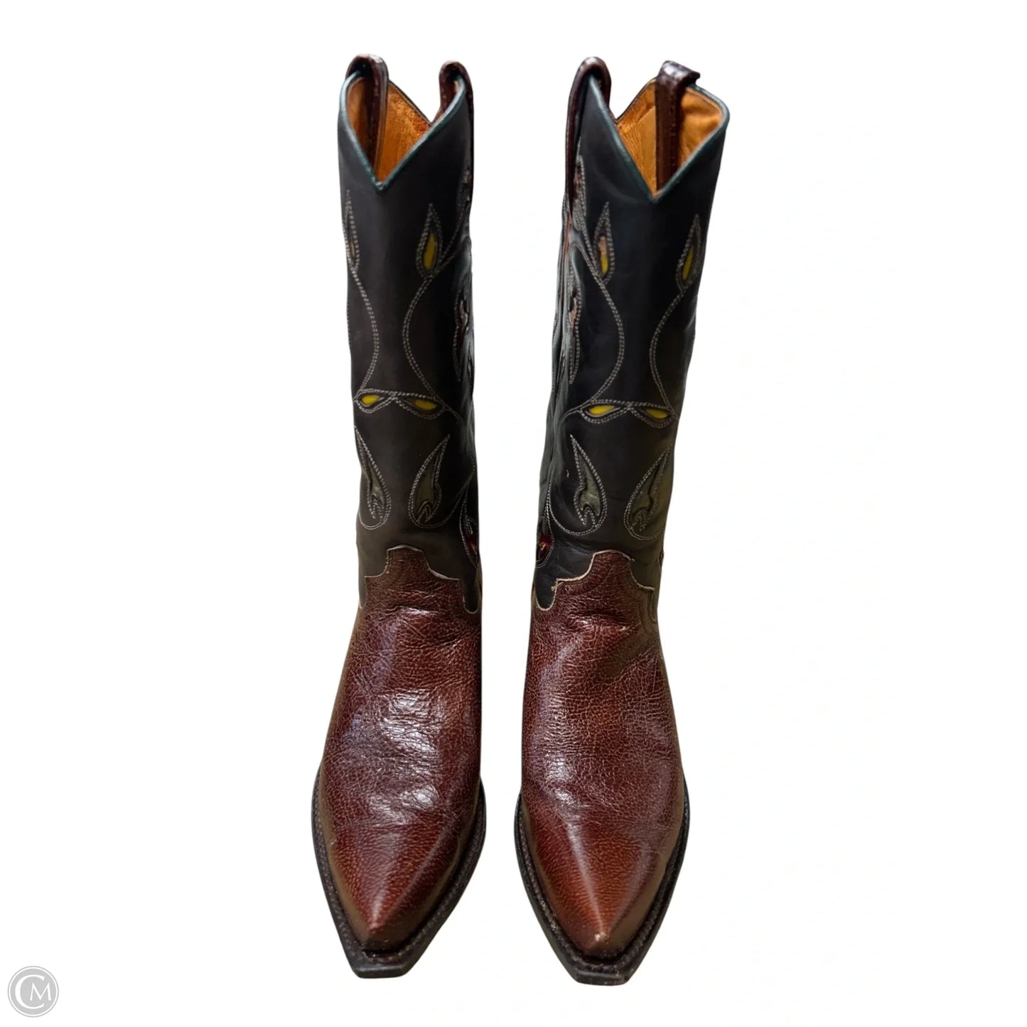 Boots Designer By Frye In Brown, Size: 8