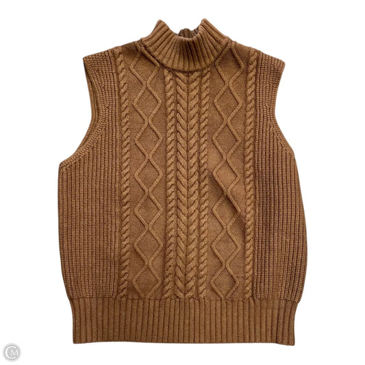 Vest Sweater By Varley In Brown, Size: Xs