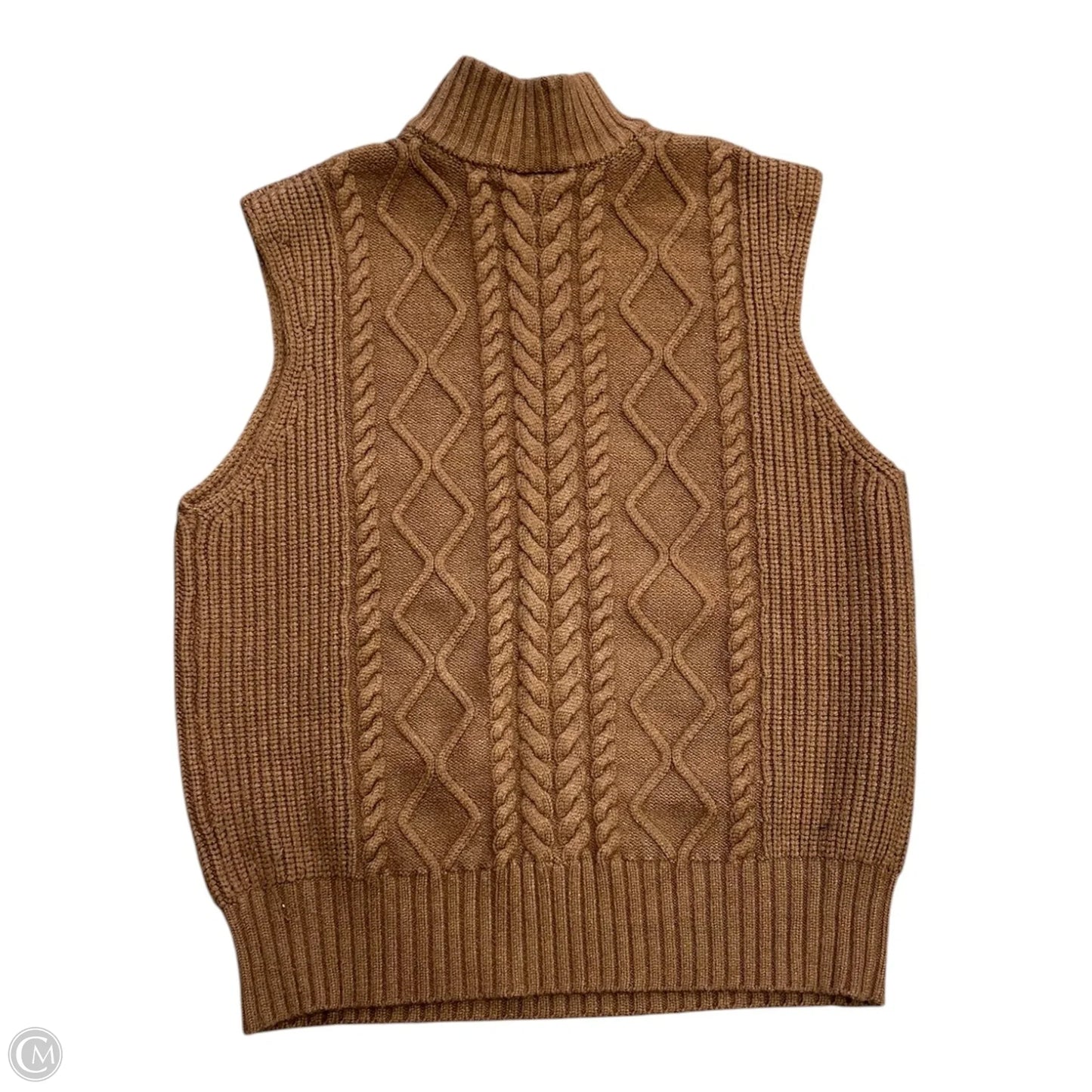 Vest Sweater By Varley In Brown, Size: Xs