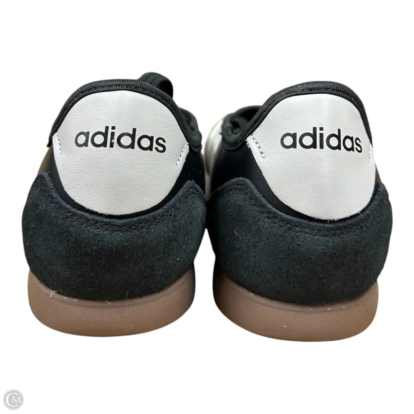 Shoes Flats By Adidas In Black & Grey, Size: 8.5