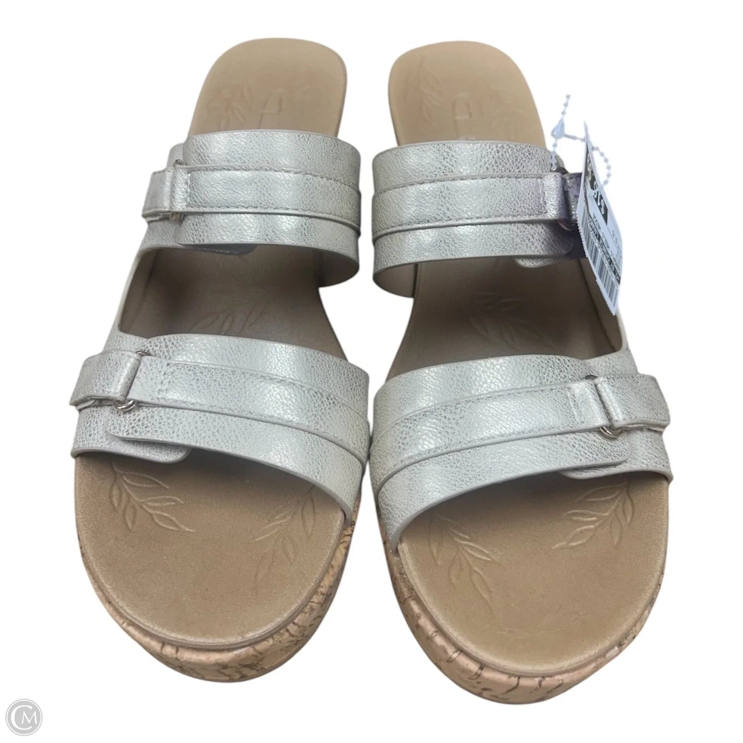 Sandals Heels Wedge By Cl By Chinese Laundry In Gold, Size: 9.5