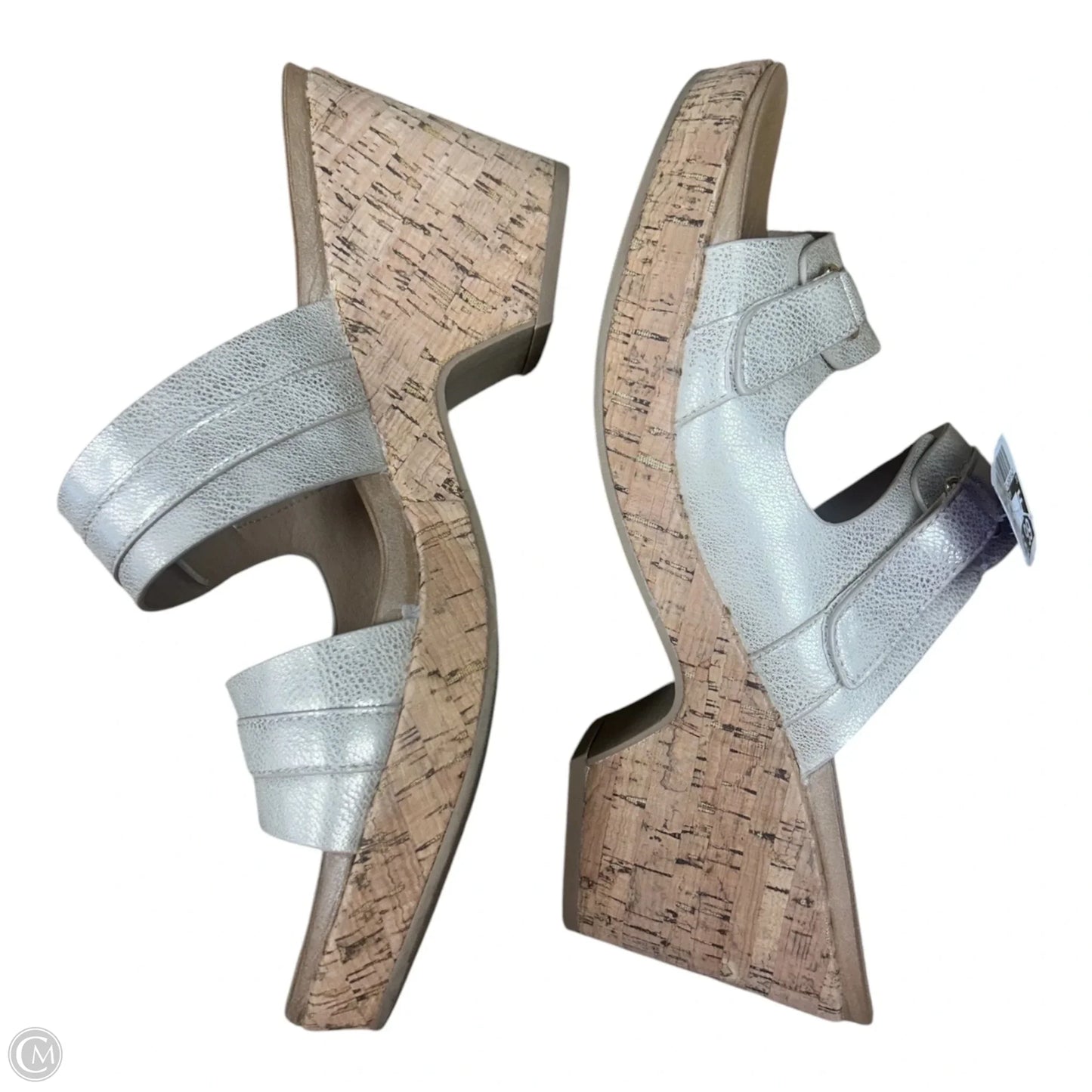 Sandals Heels Wedge By Cl By Chinese Laundry In Gold, Size: 9.5