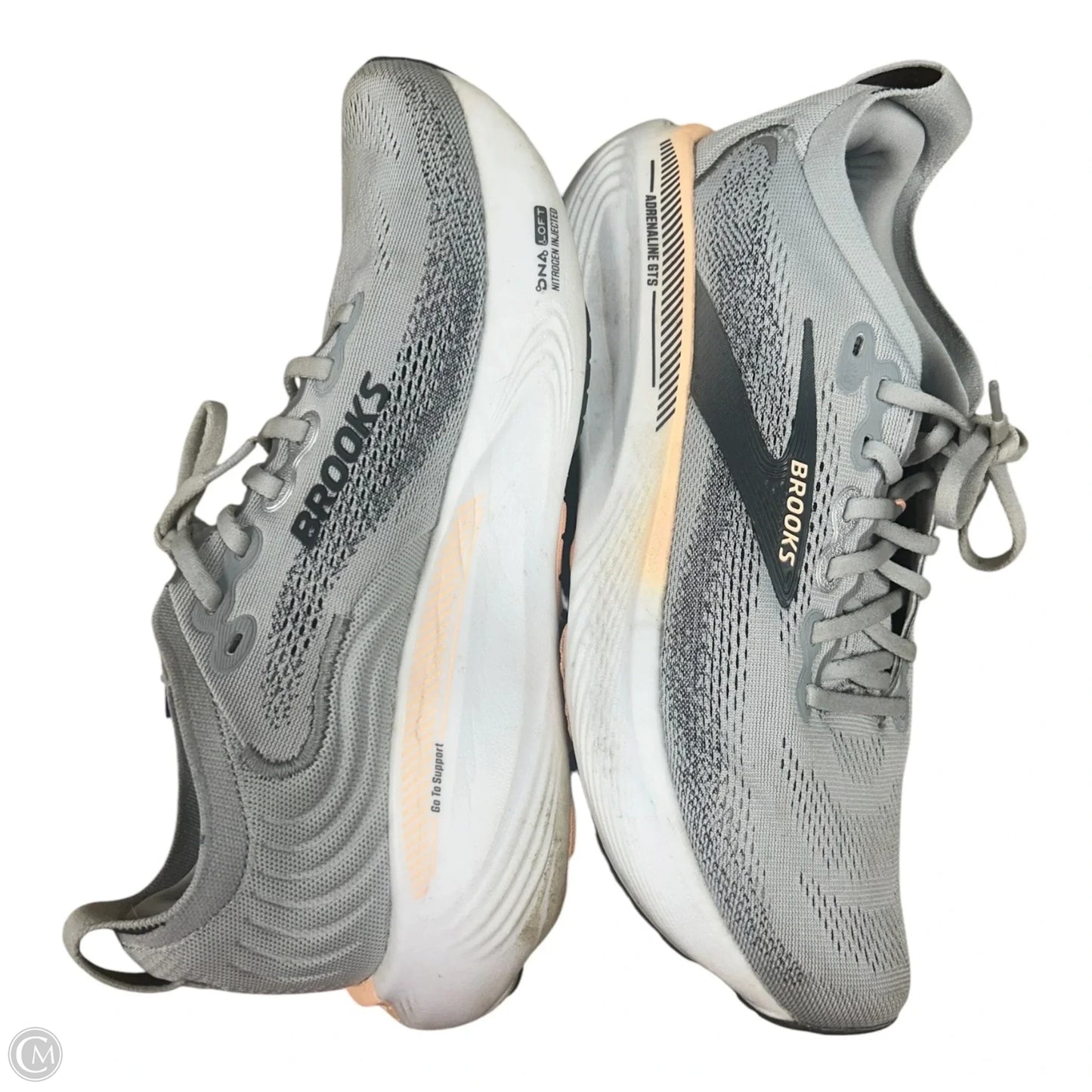Shoes Athletic By Brooks In Grey, Size: 10