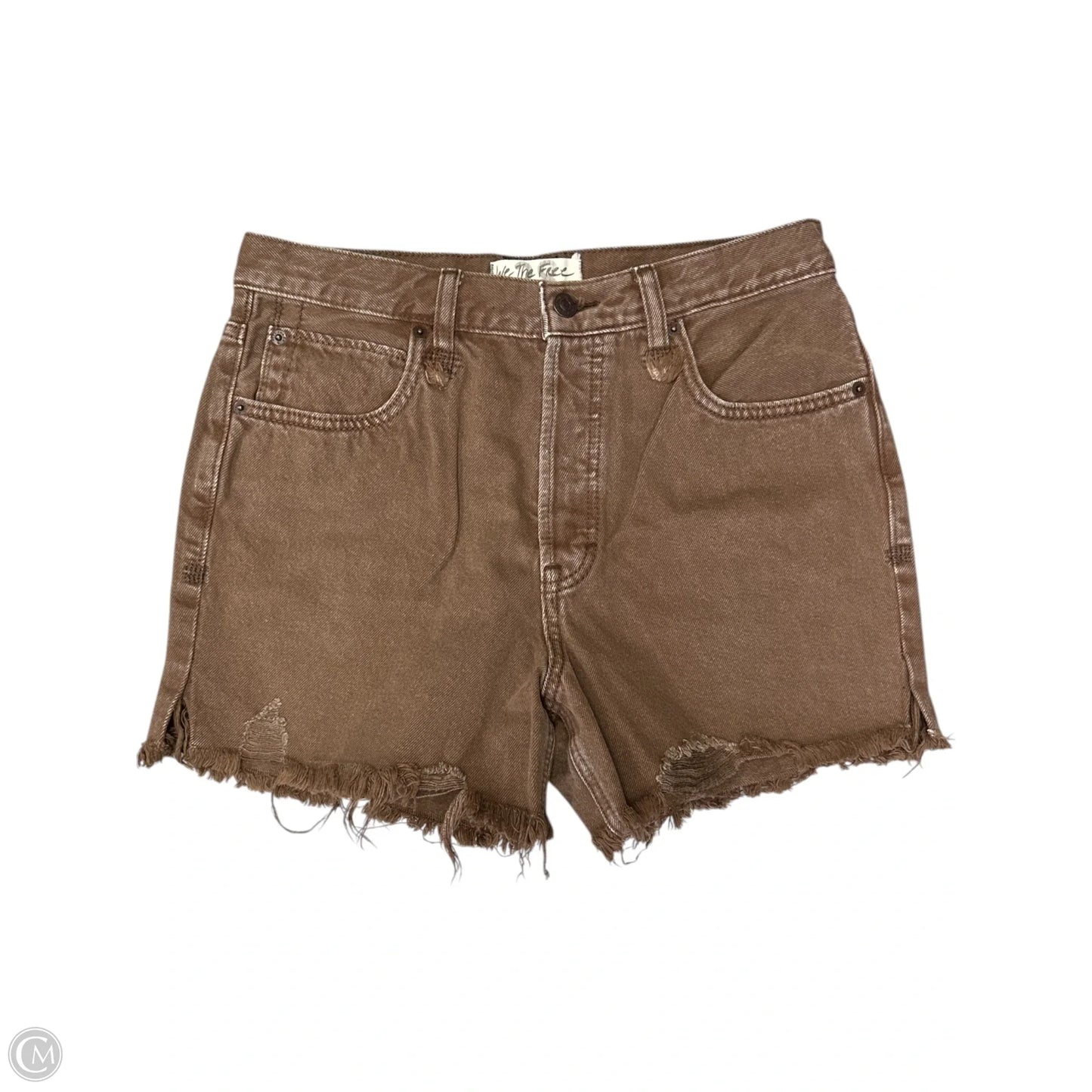 Shorts By We The Free In Brown Denim, Size: 6