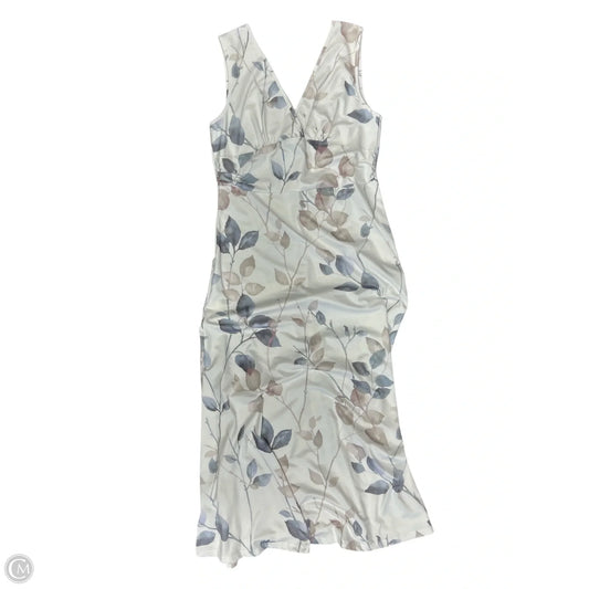 Dress Casual Maxi By Cmf In Floral Print, Size: L