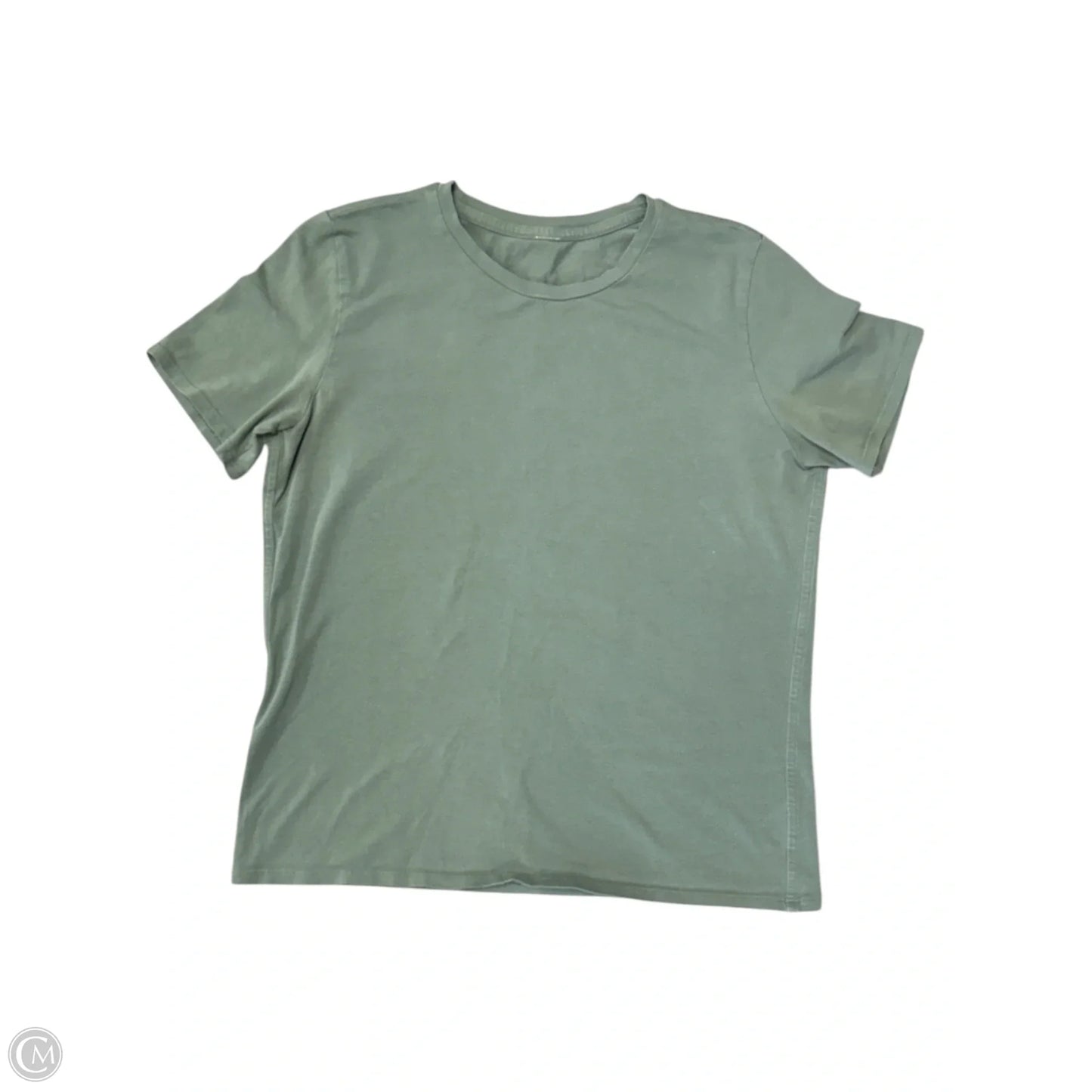 Top Short Sleeve By Lululemon In Green, Size: 4