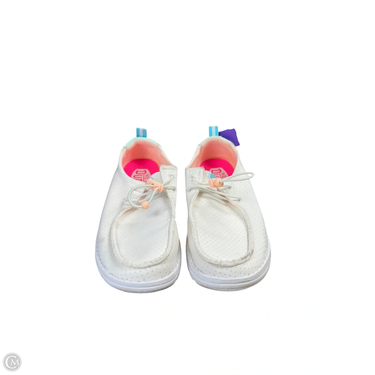 Shoes Flats By Hey Dude In White, Size: 7