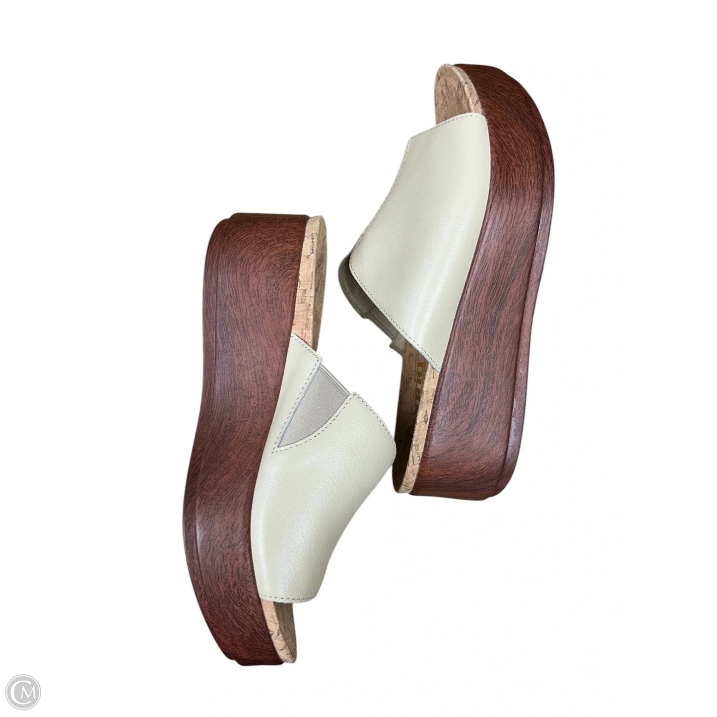 Sandals Heels Platform By Alegria In Tan, Size: 6.5