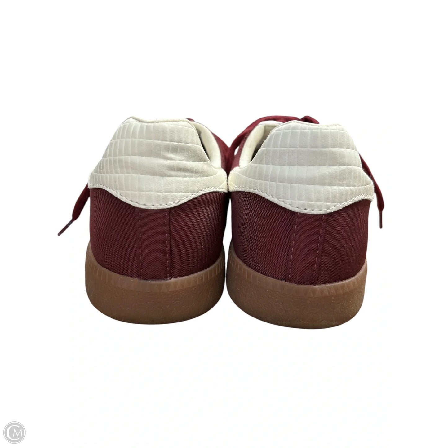 Shoes Sneakers By Cmb In Maroon, Size: 6.5