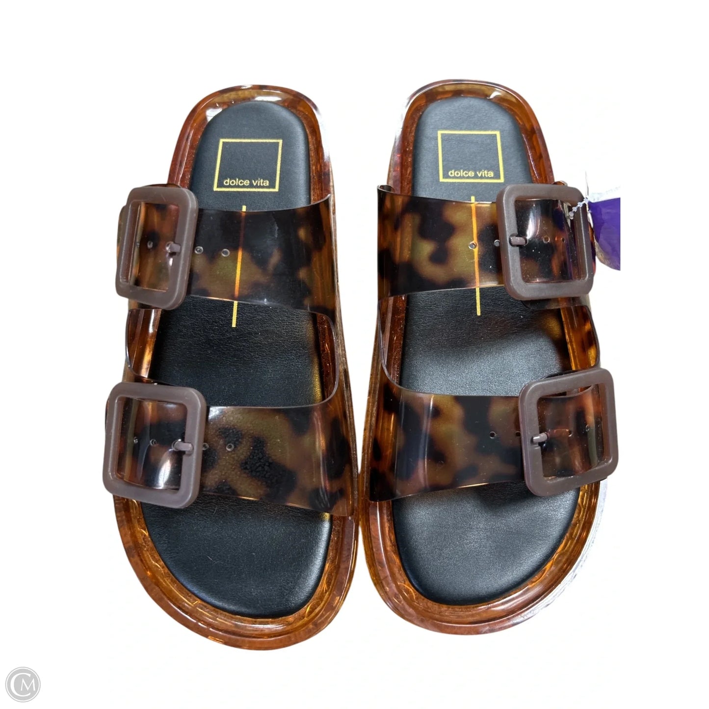 Sandals Flats By Dolce Vita In Leopard Print, Size: 7