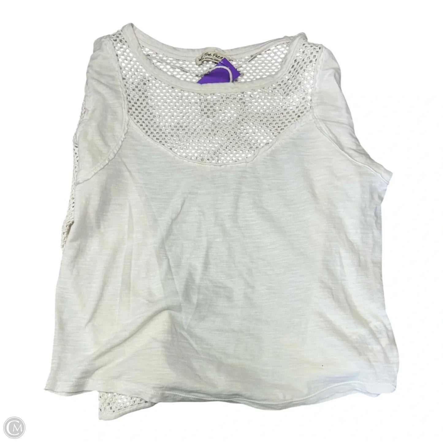 Top Long Sleeve By Free People In White, Size: L