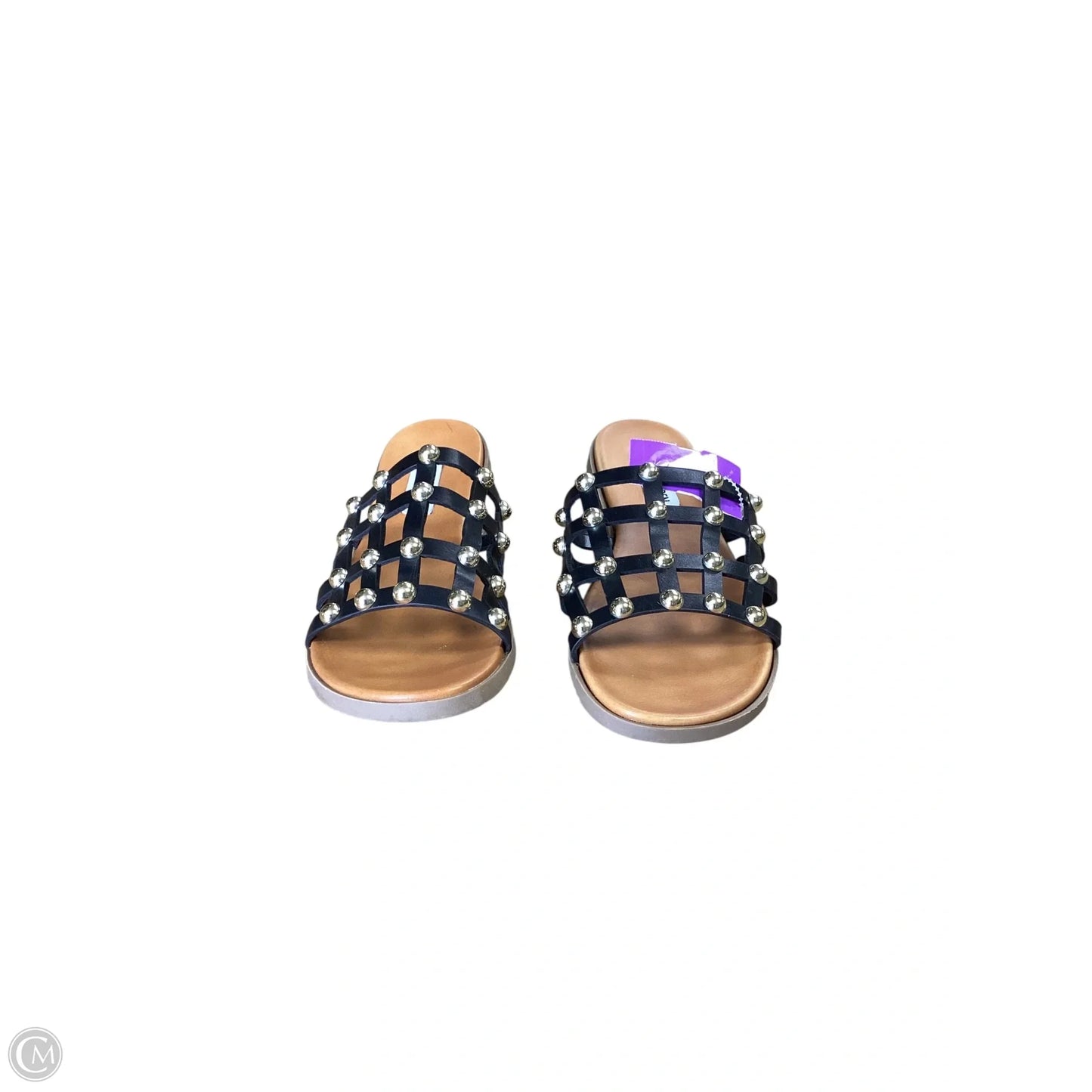 Sandals Flats By Steve Madden In Black, Size: 7
