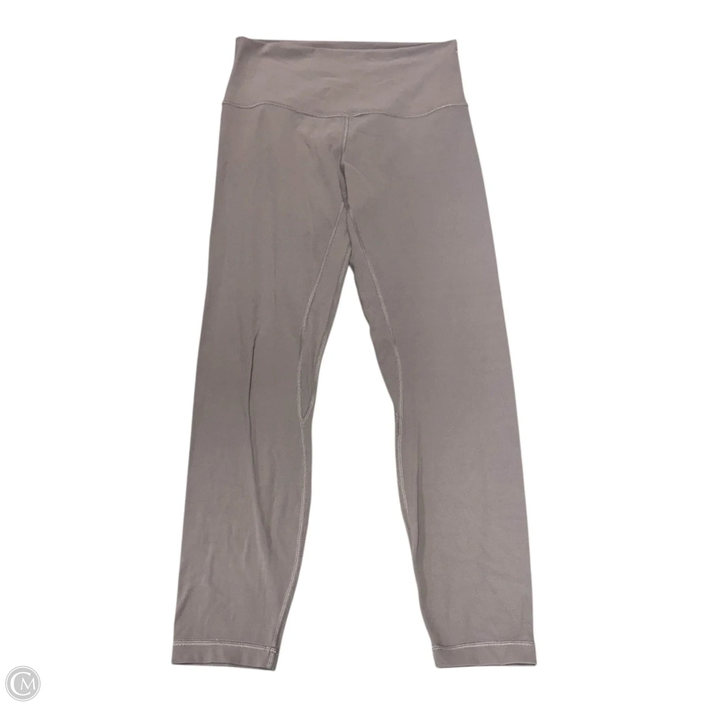 Athletic Leggings By Lululemon In Taupe, Size: 6