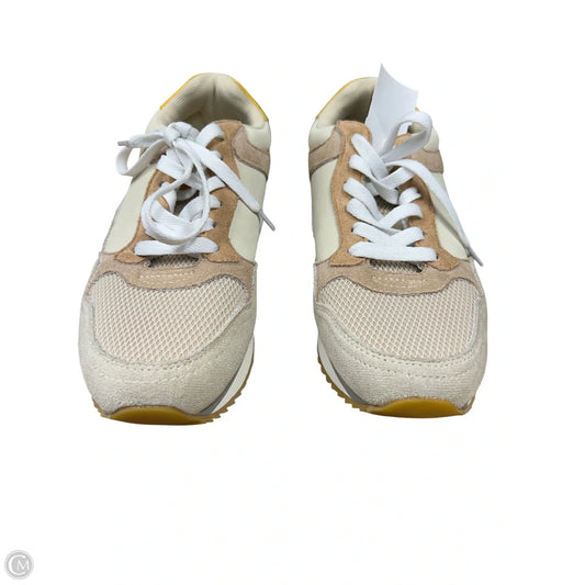 Shoes Sneakers By Cme In Tan & Yellow, Size: 6