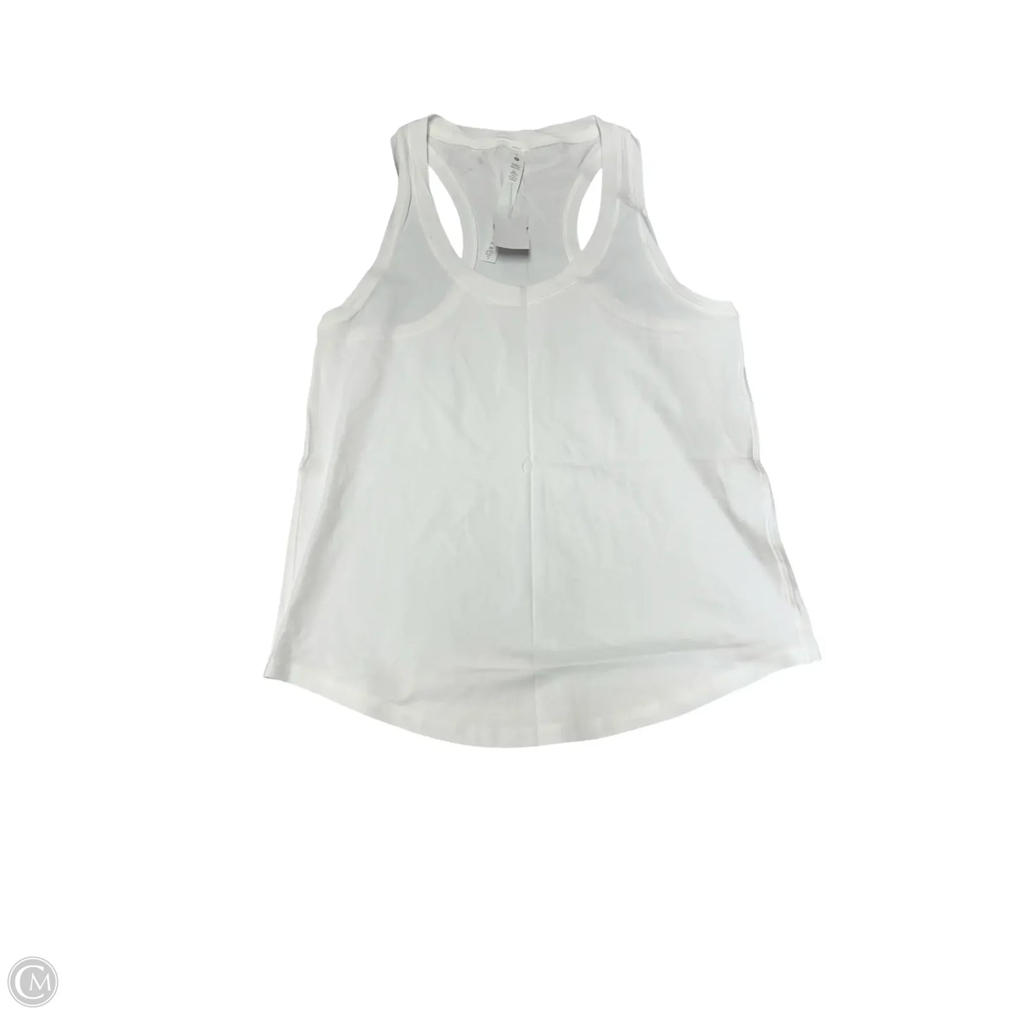 Athletic Tank Top By Lululemon In White, Size: 6