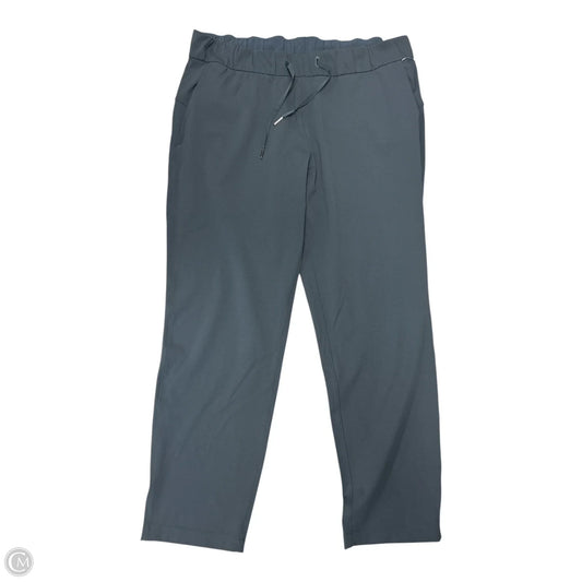 Athletic Pants By Lululemon In Blue, Size: 12