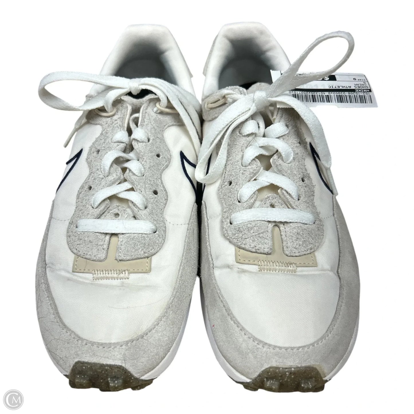 Shoes Athletic By Nike In Cream, Size: 9