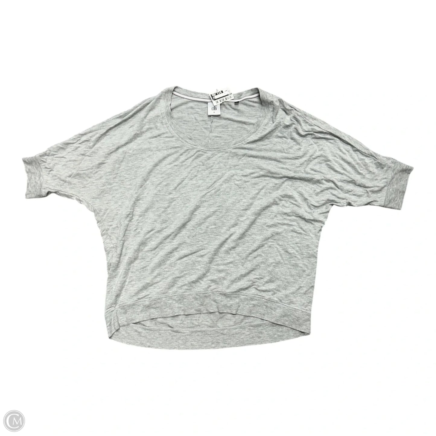Top Short Sleeve By Cabi In Grey, Size: Osfm