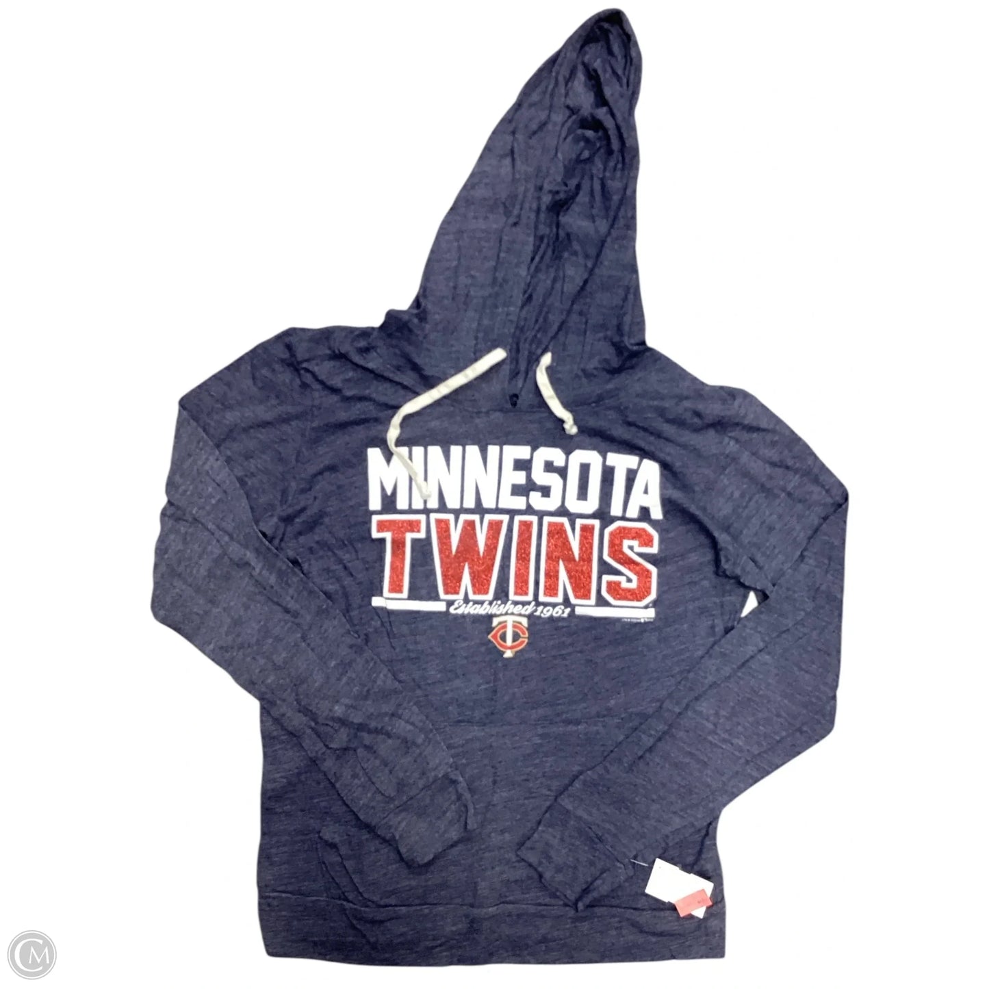 Top Long Sleeve By New Era In Navy, Size: L