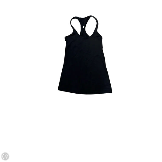 Athletic Tank Top By Lululemon In Black, Size: 6
