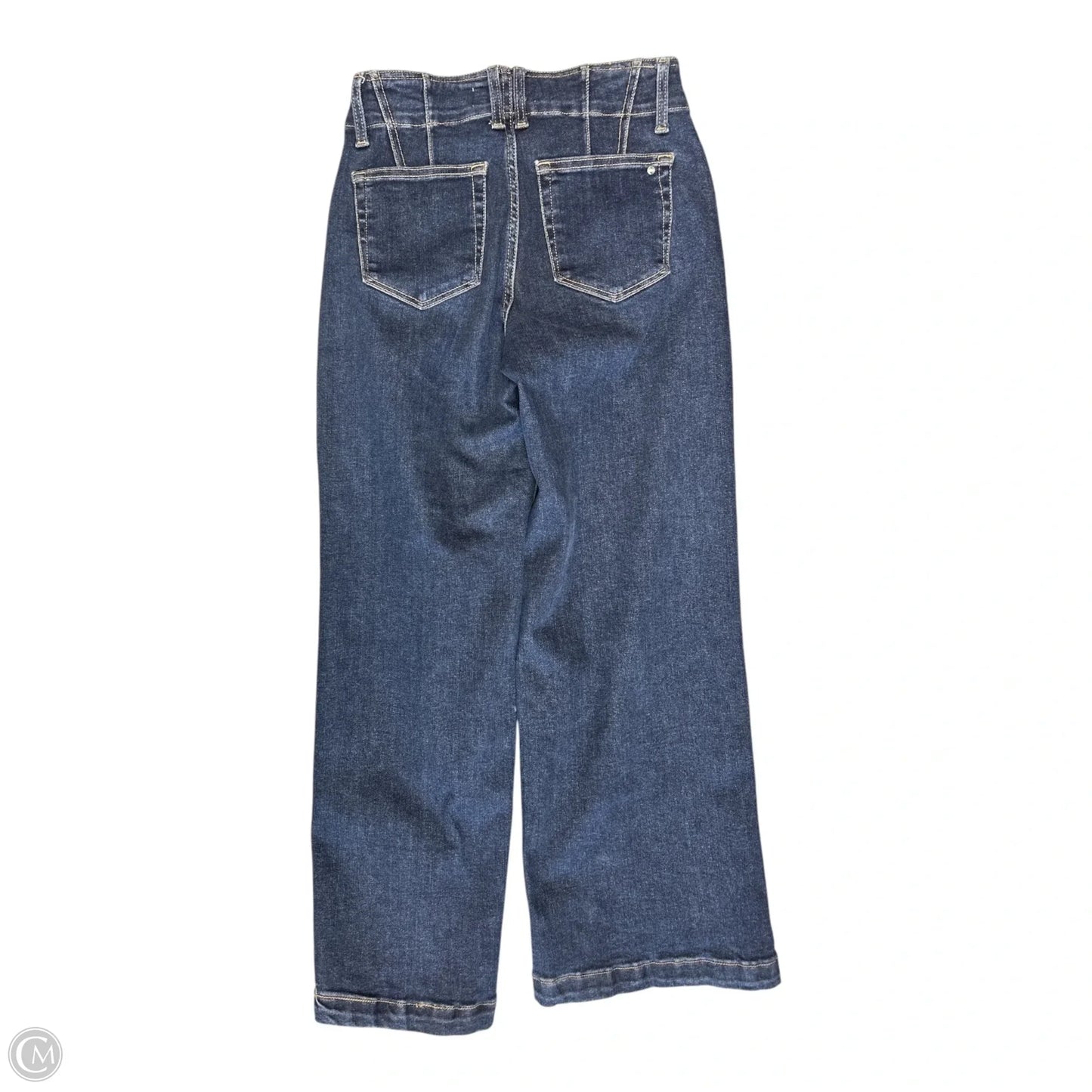Jeans Wide Leg By Cmc In Blue Denim, Size: 0