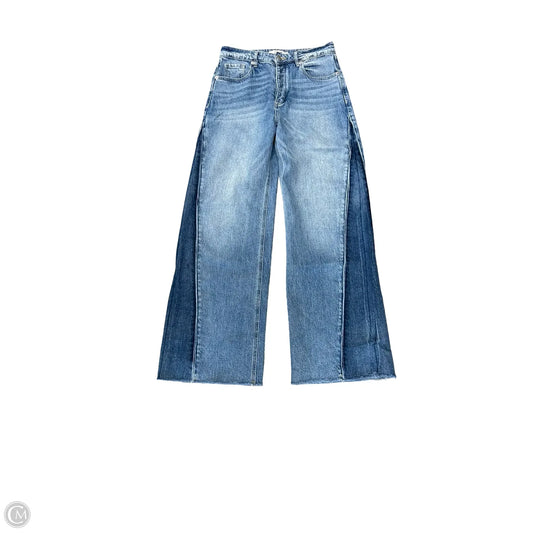 Jeans Straight By Mother In Blue Denim, Size: 10