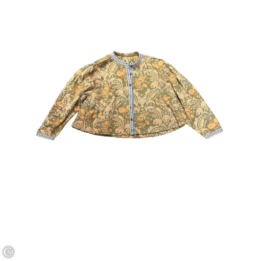 Jacket Other By Free People In Green & Orange, Size: M