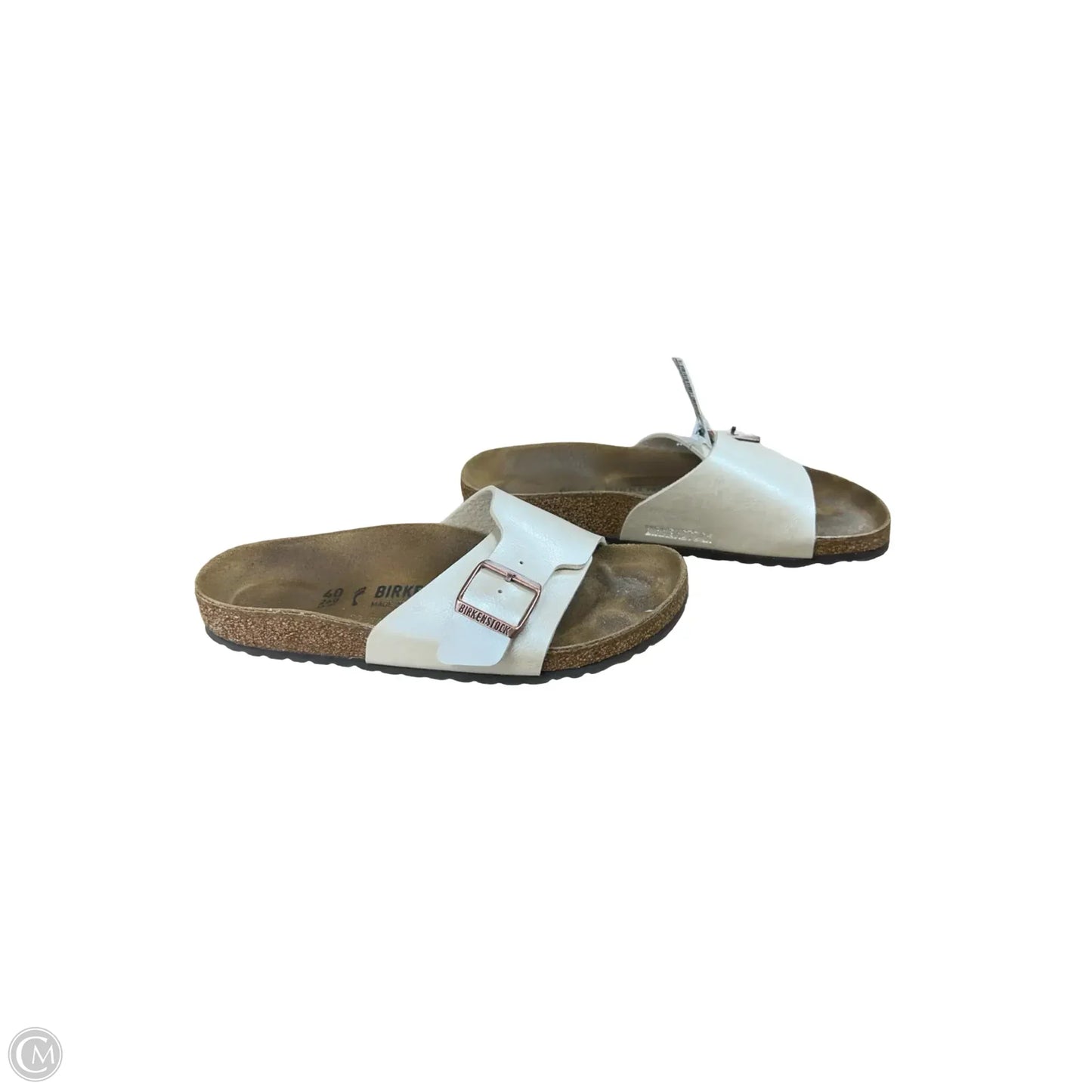 Sandals Flats By Birkenstock In Tan, Size: 9