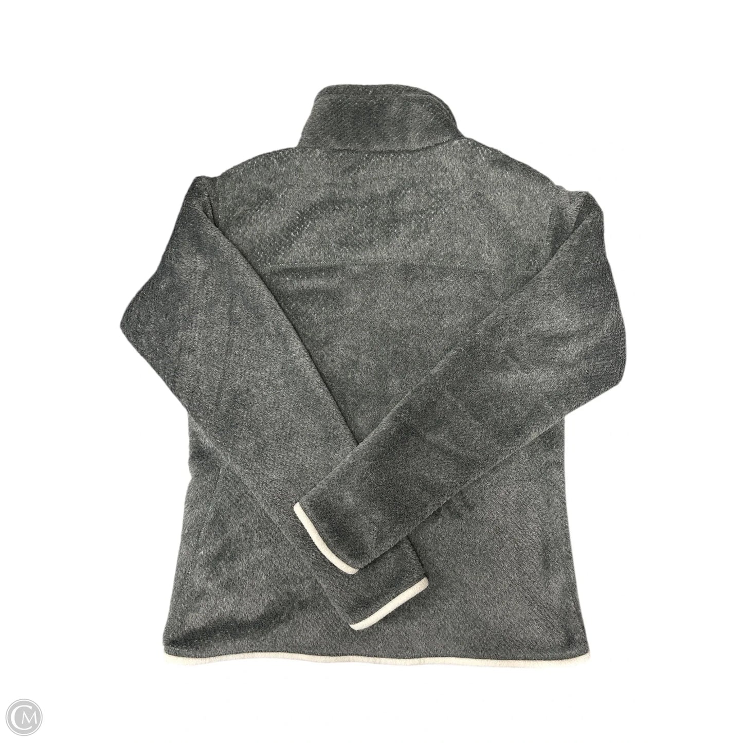 Sweatshirt Collar By Patagonia In Grey, Size: M