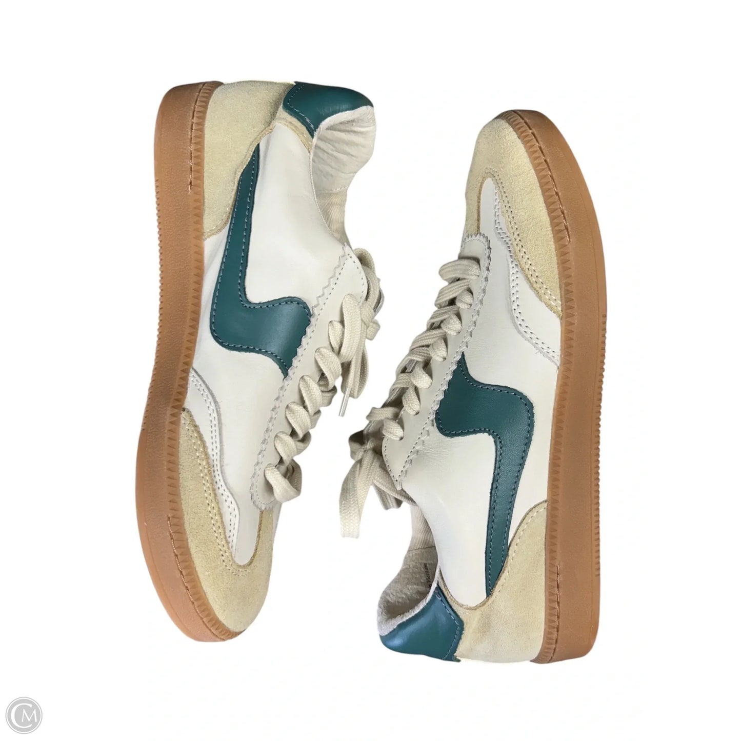 Shoes Sneakers By Dolce Vita In Cream & Green, Size: 8