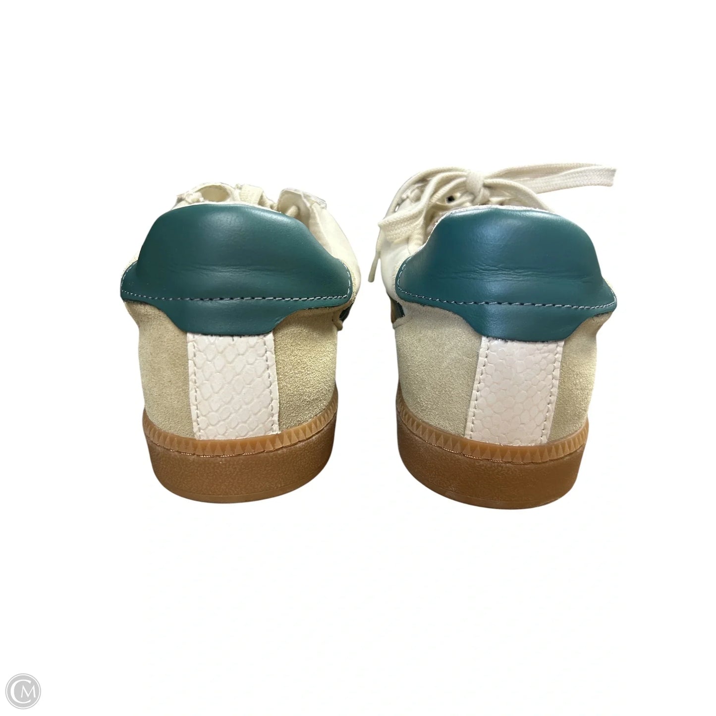 Shoes Sneakers By Dolce Vita In Cream & Green, Size: 8