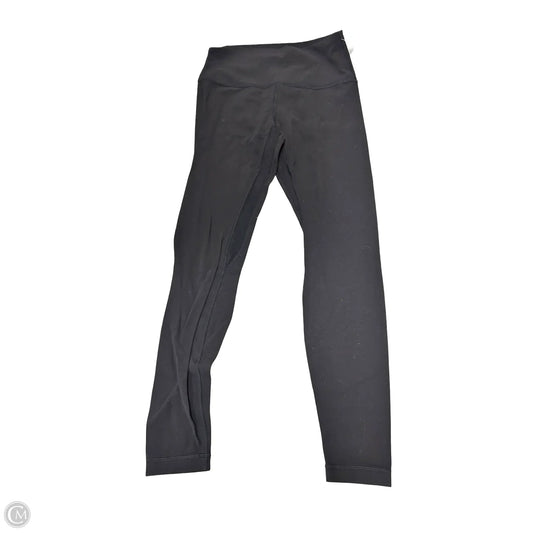 Athletic Leggings By Lululemon In Black, Size: 8
