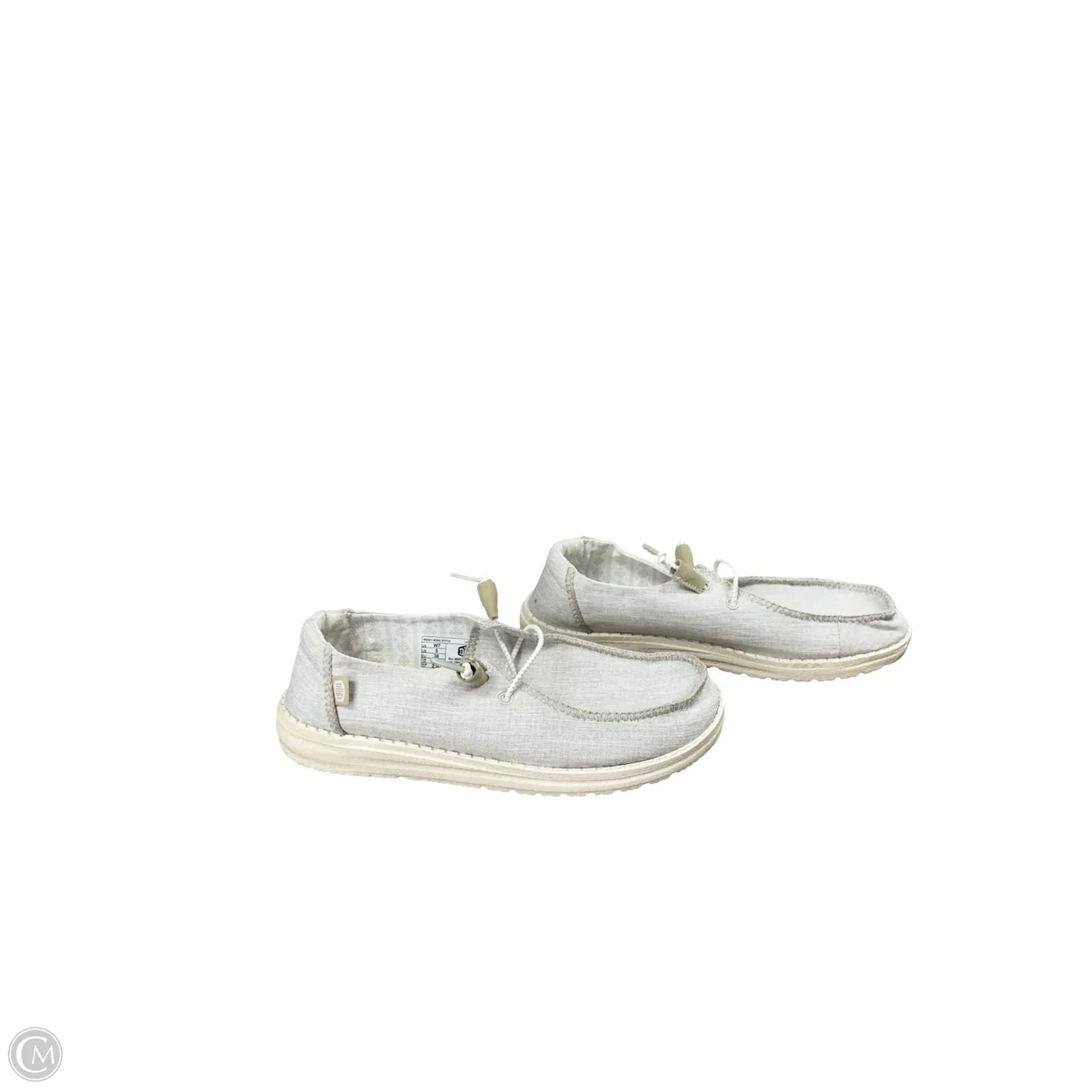Shoes Flats By Hey Dude In Tan, Size: 7