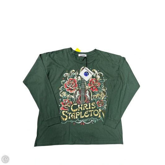 Top Long Sleeve By Daydreamer In Green, Size: Xs