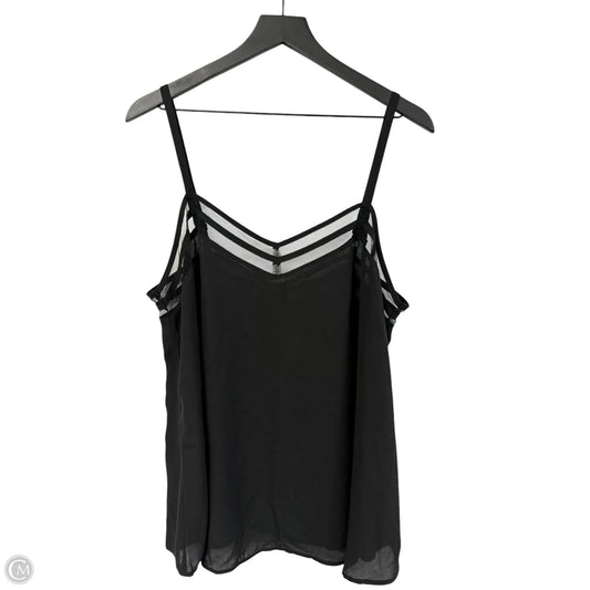 Top Sleeveless By Torrid In Black, Size: 1x