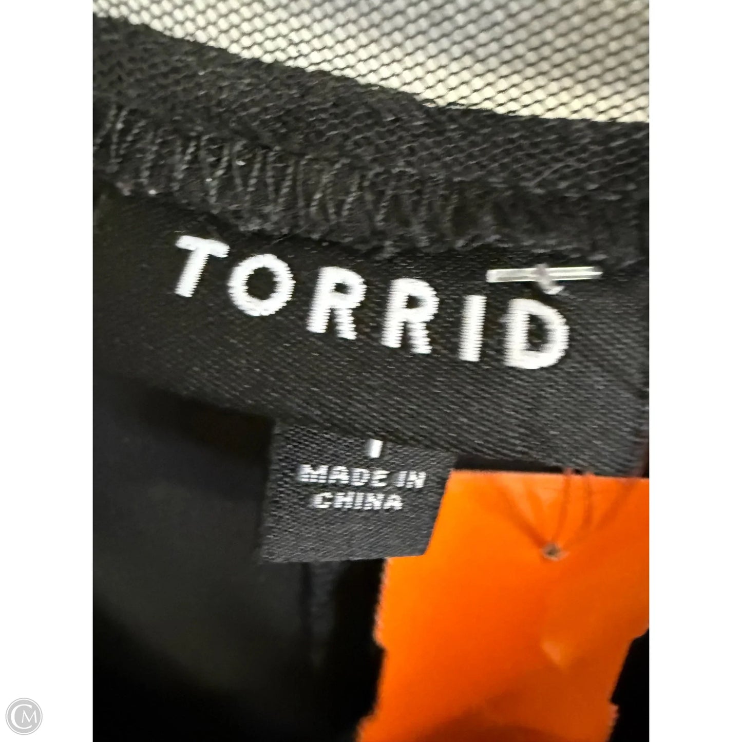 Top Sleeveless By Torrid In Black, Size: 1x
