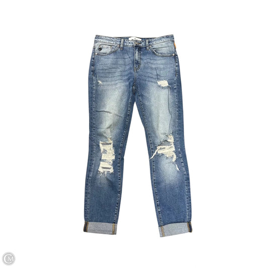 Jeans Skinny By Kancan In Blue Denim, Size: 2